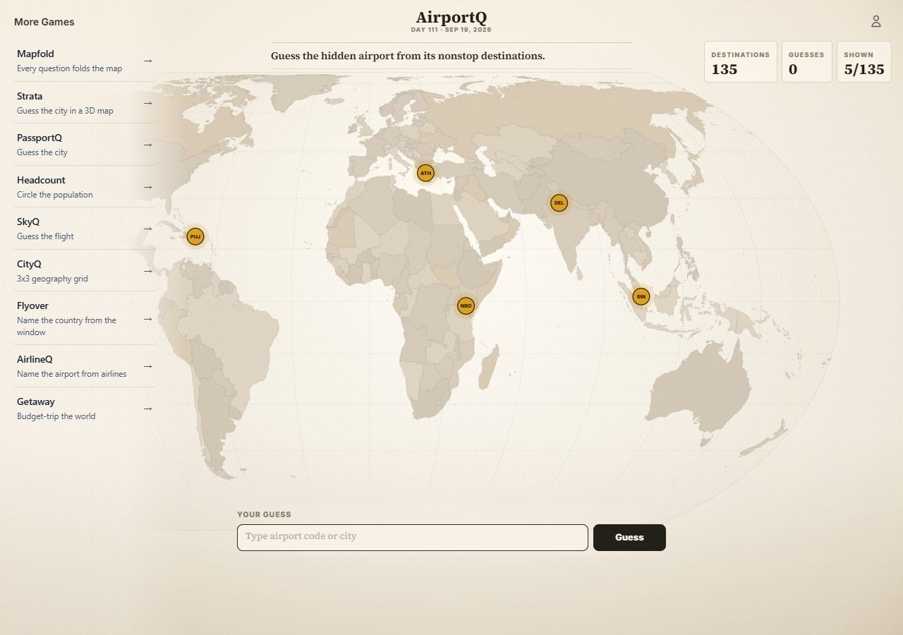 AirportQ — aperçu