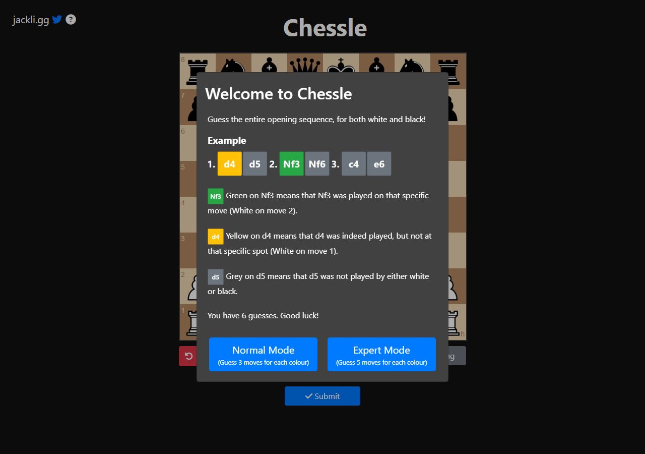 Chessle — aperçu