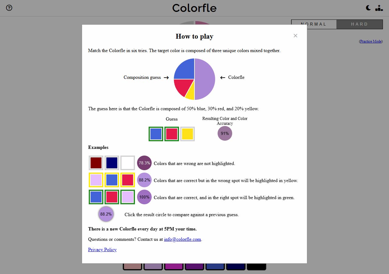 Colorfle — aperçu