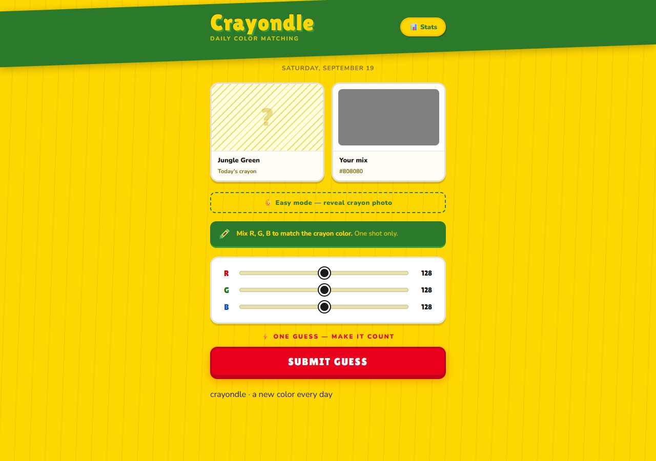 Crayondle — aperçu