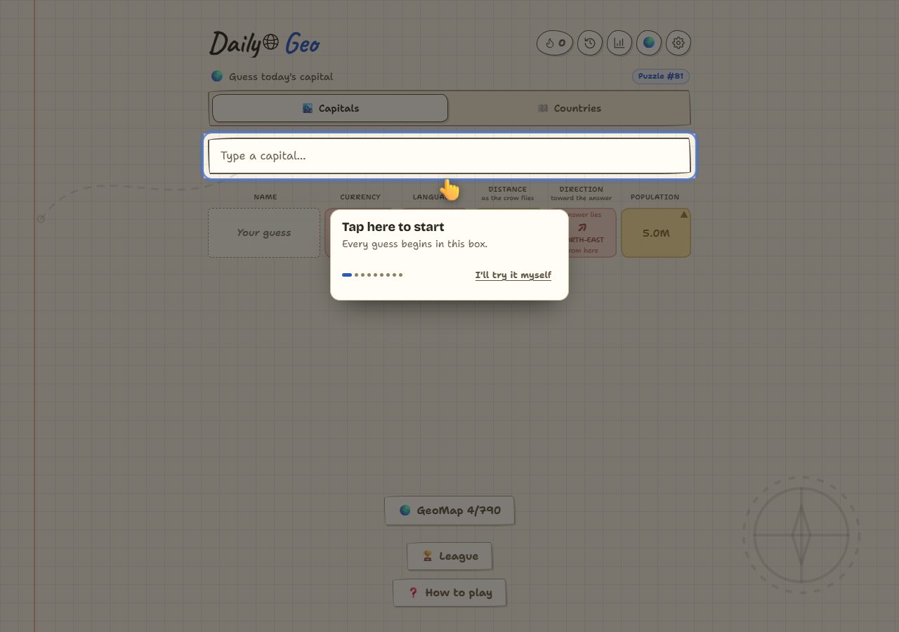 DailyGeo — aperçu