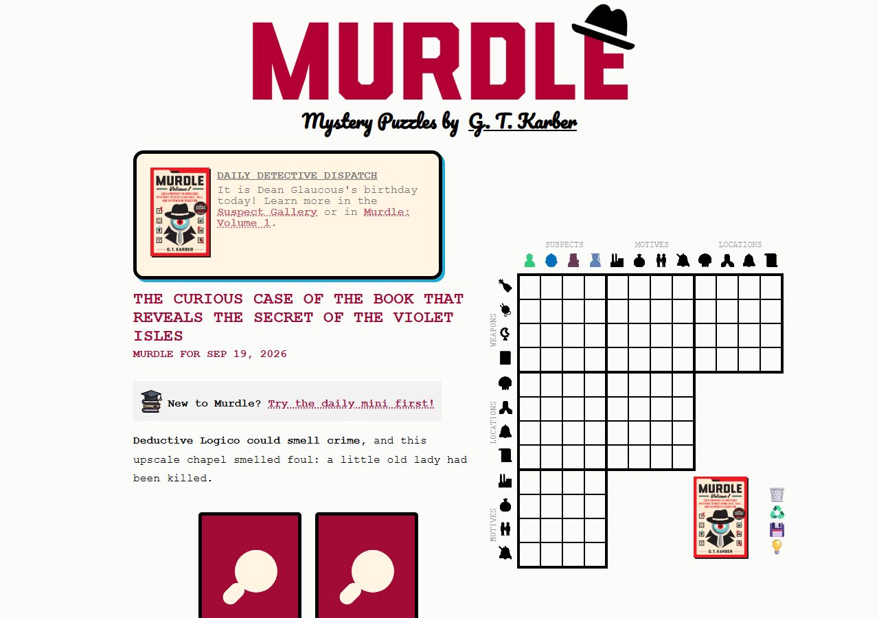 Murdle — aperçu
