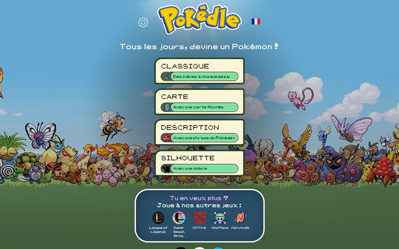Pokédle — aperçu