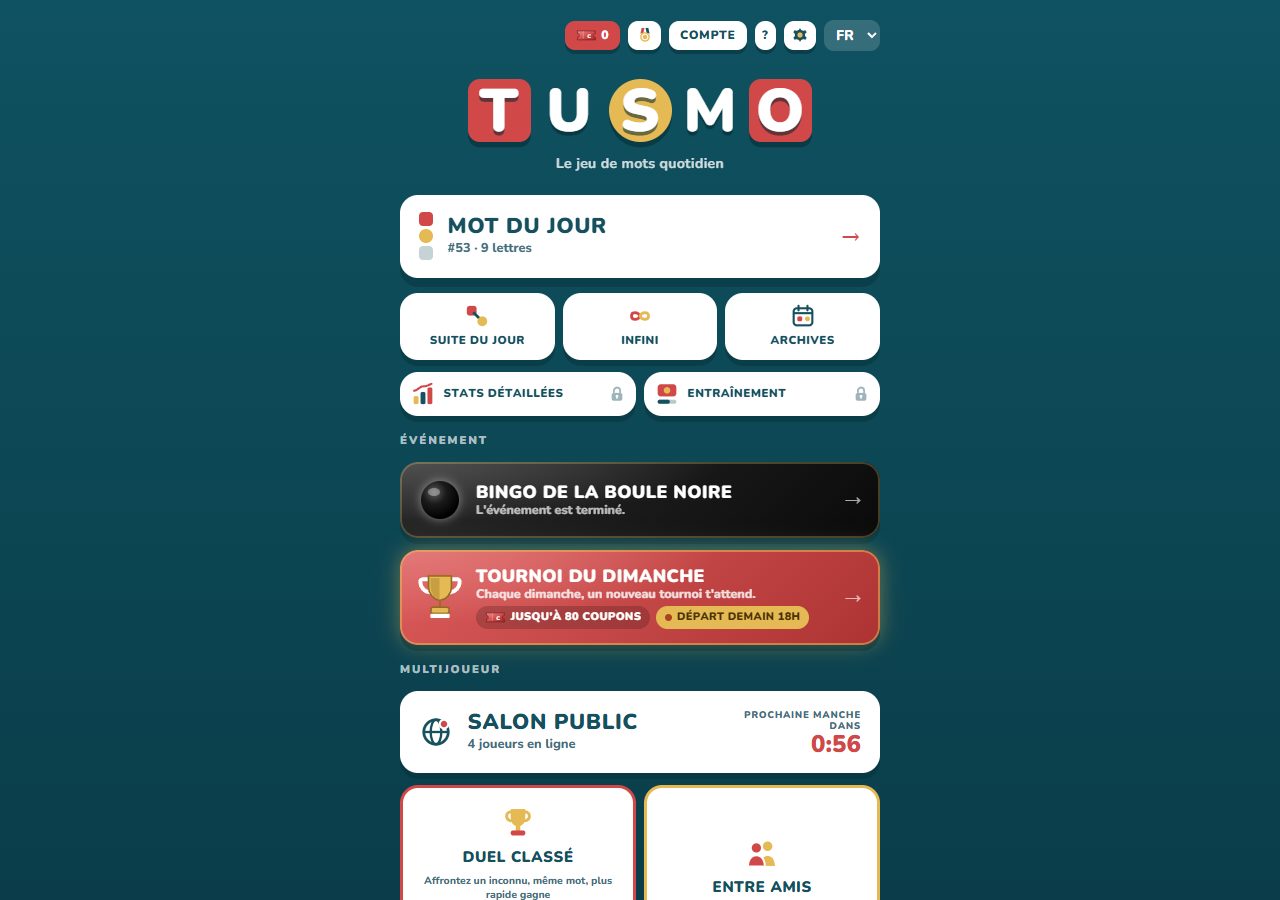 Tusmo — aperçu